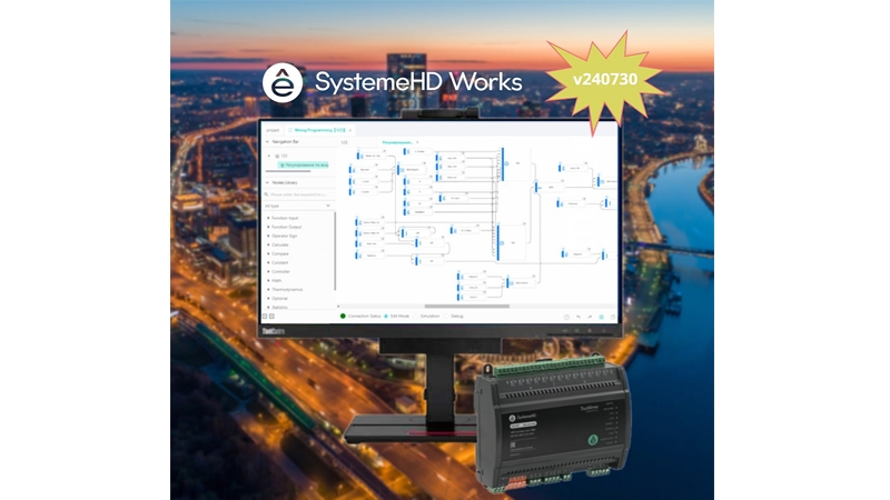 Обновлена программа для настройки контроллеров SystemeHD Works от «Систэм Электрик»