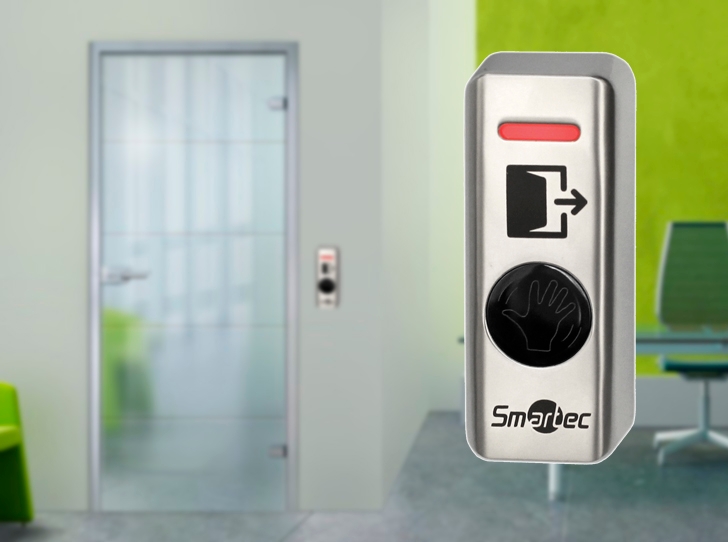 Новое предложение Smartec — бесконтактные ИК-кнопки выхода
