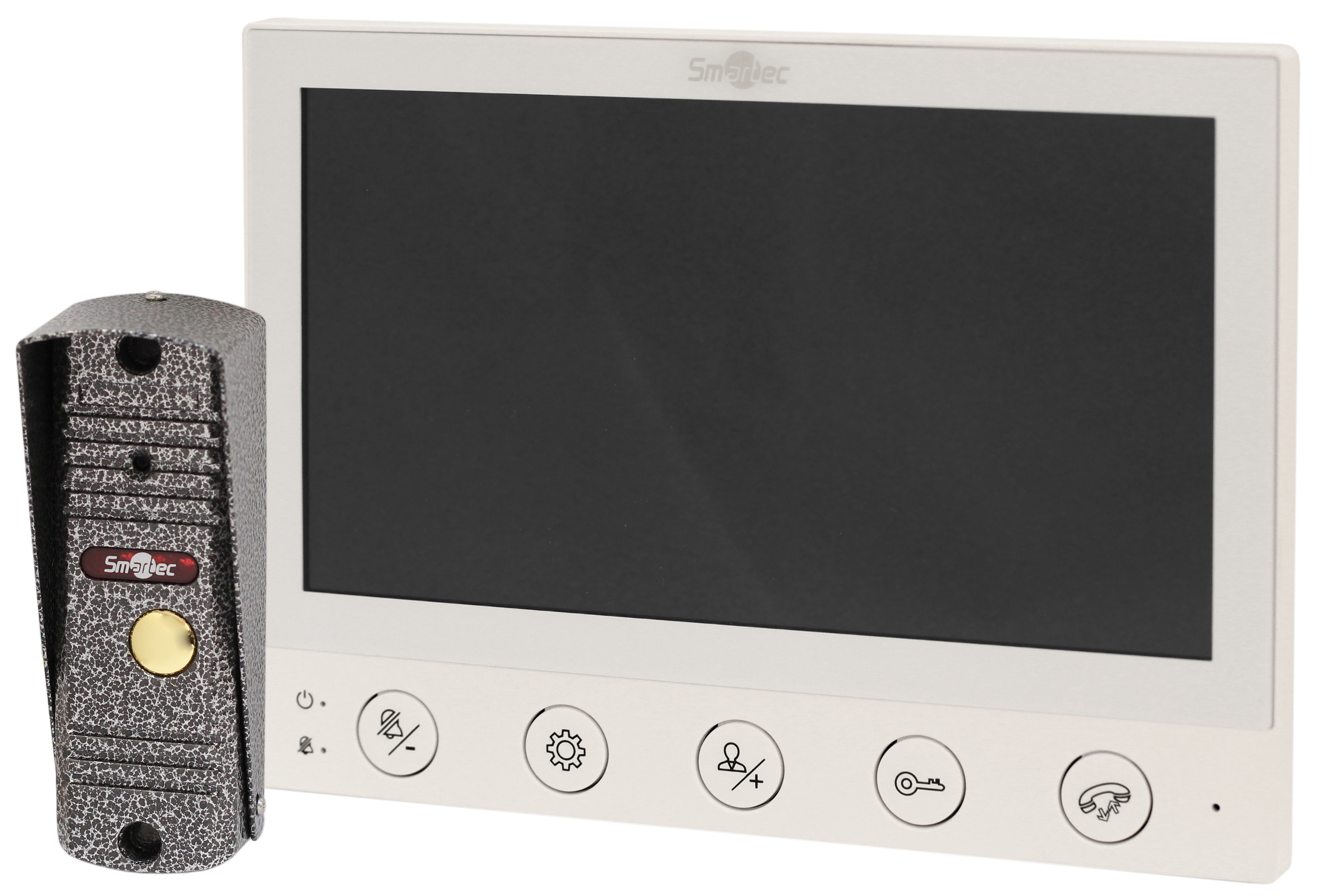 Премьера Smartec: комплект видеодомофона из монитора с дисплеем 7” и панели вызова 600 ТВЛ