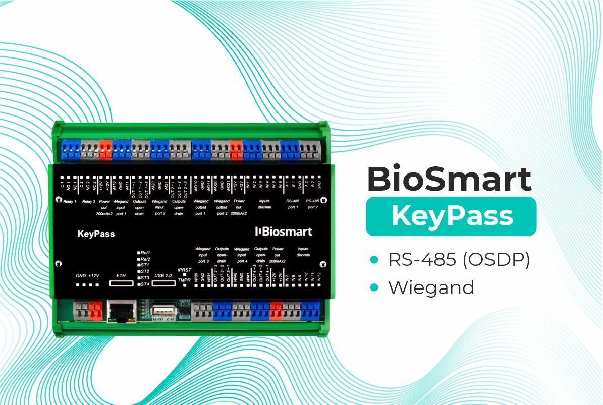 Контроллер KeyPass от компании BioSmart на Securika Moscow 2024