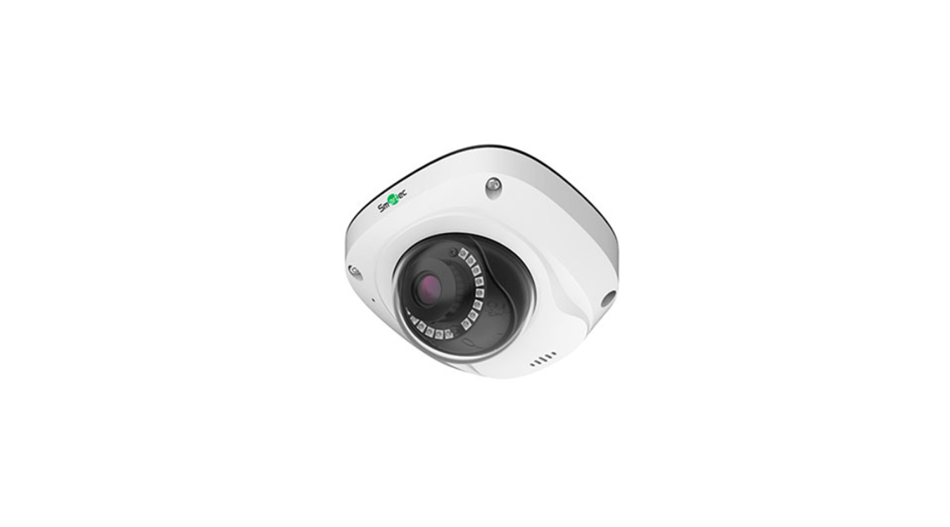 Новинка Smartec: 5 Мп вандалозащищенная купольная мини-камера с ИК-подсветкой